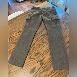 Men’s Wings & Horn wool military cargo pants